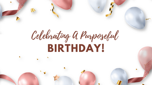 Meaningful birthday gift basket