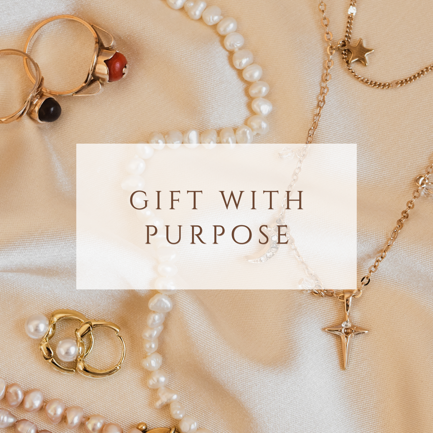 Gift with purpose gold jewelry