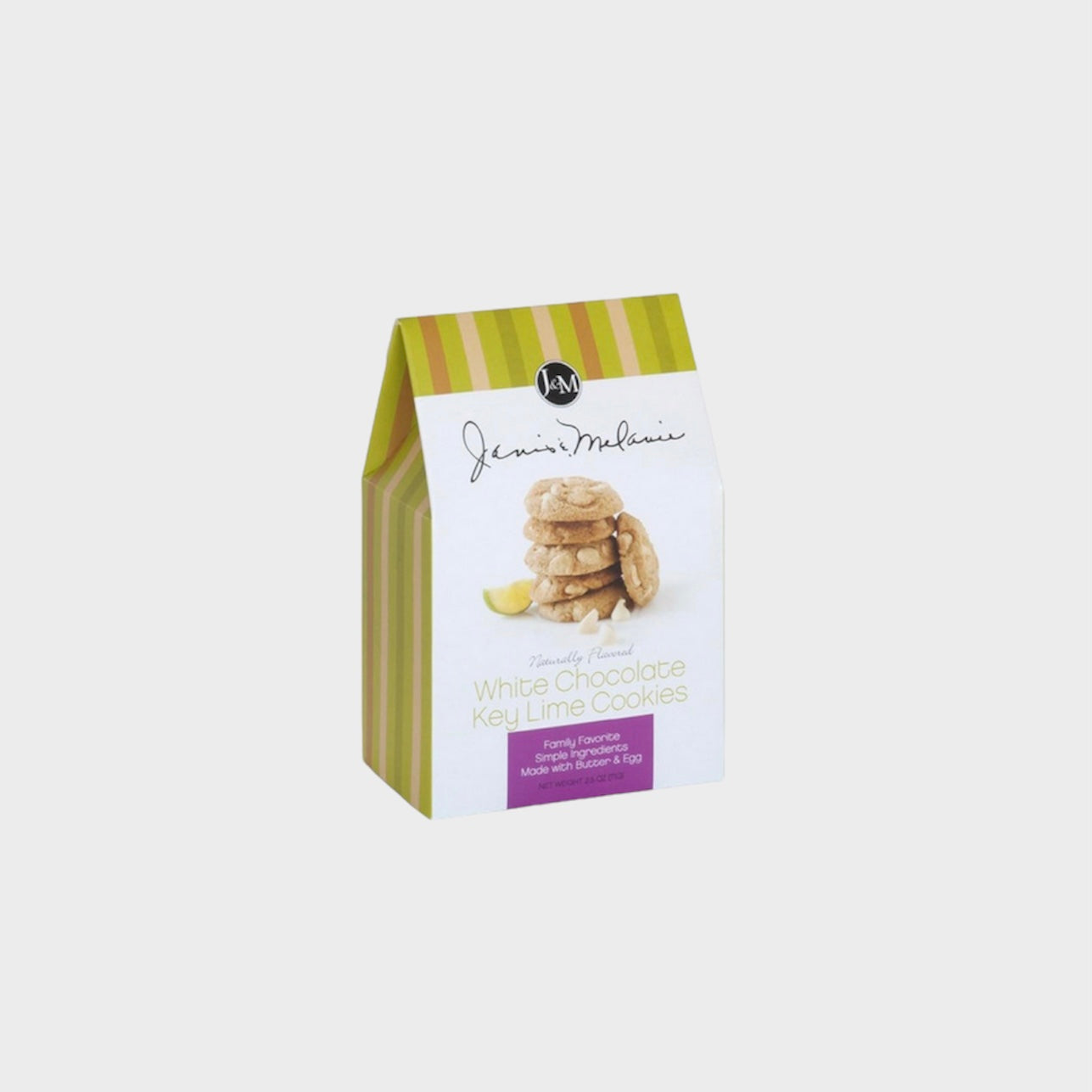 White Chocolate Key Lime Cookies