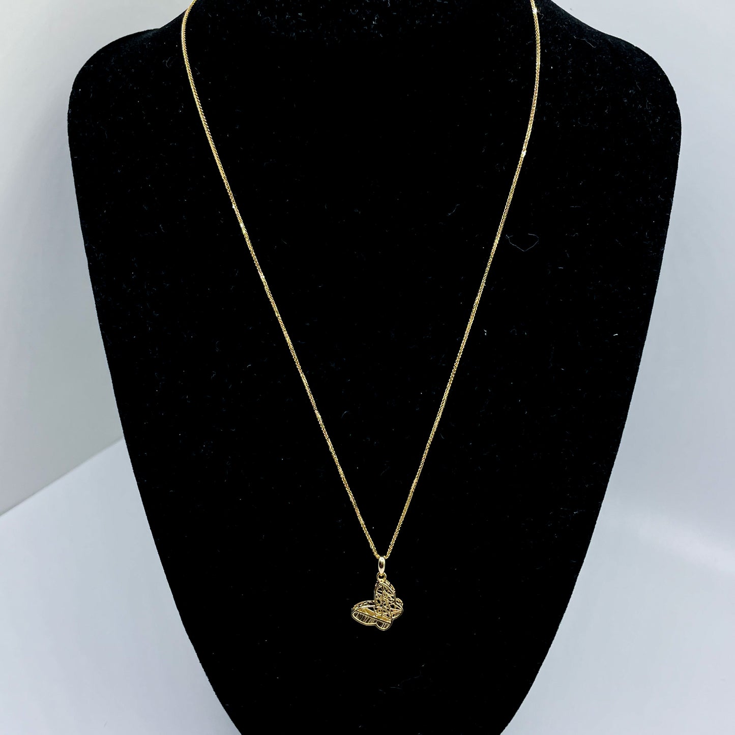 18K Resilience Butterfly Necklace