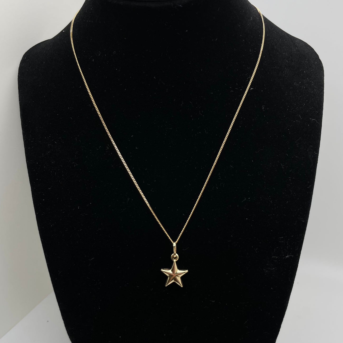 18K Modesty Star Necklace