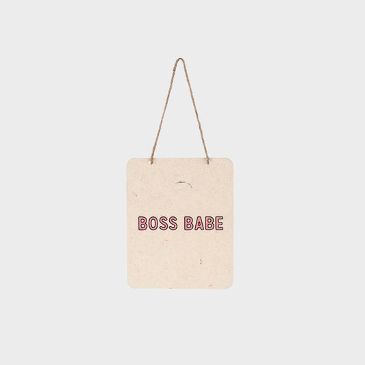 Boss Babe Sign