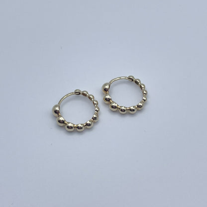 18K Loyalty Bubble Earrings