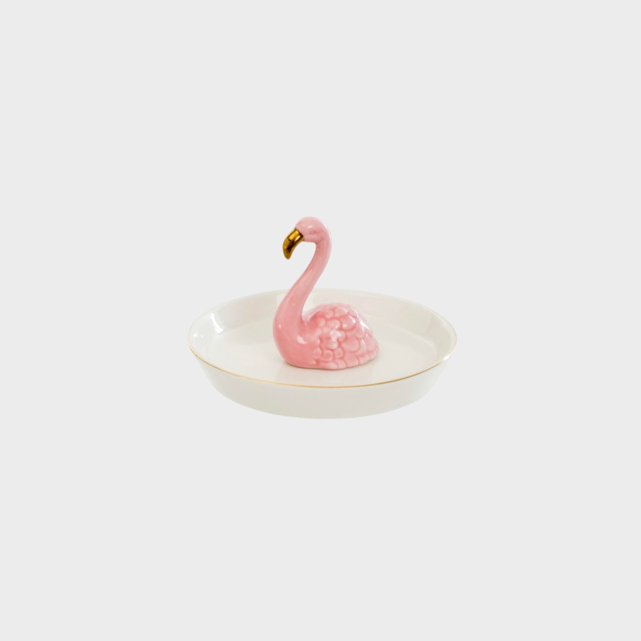 Flamingo Jewelry Plate